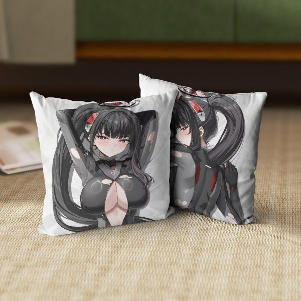 Tsukatsuki Rio (Battle ver.) Blue Archive Anime Dakimakura Square Pillow 45x45cm/18x18 Inch