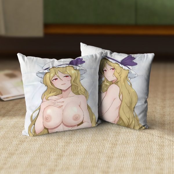 Watatsuki Toyohime Touhou Project Anime Dakimakura Square Pillow 45x45cm/18x18 Inch