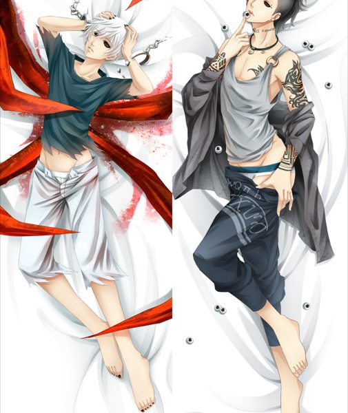 Ken Kaneki & Uta Tokyo Ghoul Anime Dakimakura Body Pillow YC0292
