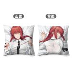 Anime Chainsaw Man Makima square decorative pillow cover