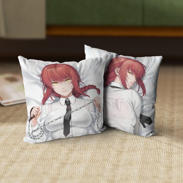 Makima Chainsaw Man 45*45cm square throw pillow cushion