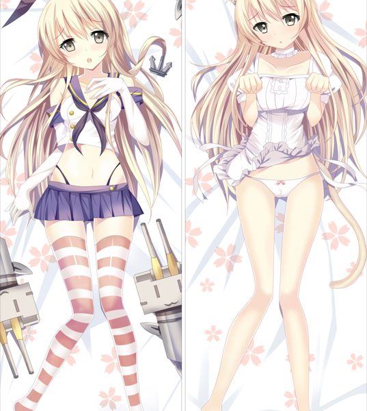 Shimakaze Kantai Collection KanColle anime dakimakura body pillow cover