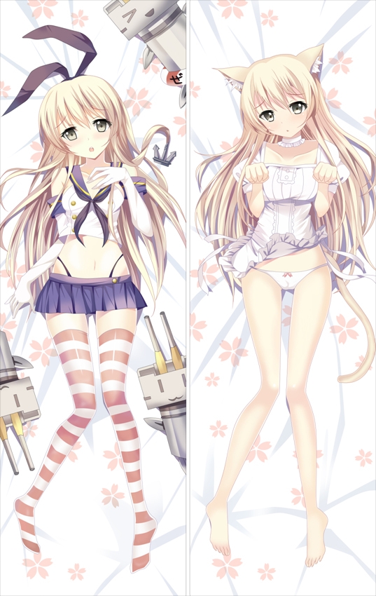 Shimakaze Kantai Collection KanColle anime dakimakura body pillow cover