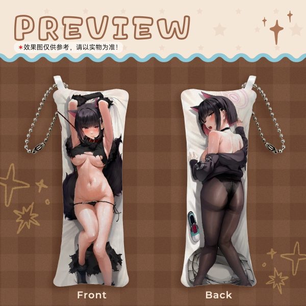 Kazusa Anzumi Blue Archive Mini Pillow Phone Strap Keychain (in sets of 5 pieces)