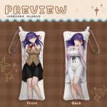 Matou Sakura Fate 10x3cm mini dakimakura keychain anime pendant pillow