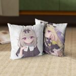 Moria Luluka Precure anime square throw pillow cover