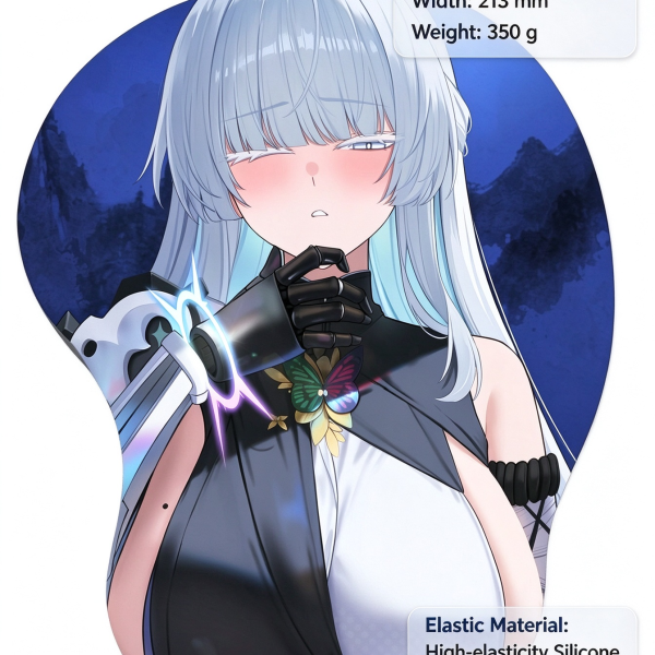 Nayuta Goddess of Victory: NIKKE 3D Breast Mouse Pad 260*213mm
