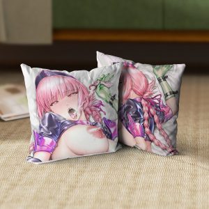 Nightingale Fate Grand Order 45x45cm square cushion cover, FGO Berserker anime pillow artwork