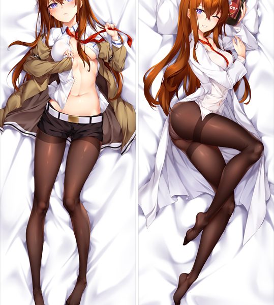 Steins Gate Makise Kurisu anime dakimakura body pillow cover