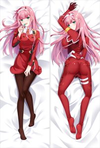 Zero Two 002 DARLING in the FRANXX anime dakimakura pillow cover