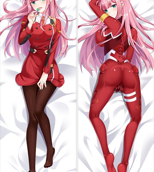 Zero Two 002 DARLING in the FRANXX anime dakimakura pillow cover