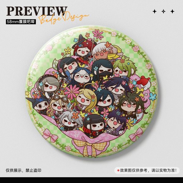 Anime badge Danganronpa V3: Killing Harmony (in units of 10 pieces)